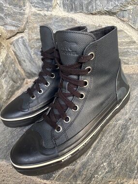 SOREL Men's Black Waterproof High-Top Boot Sneakers Size 8.5